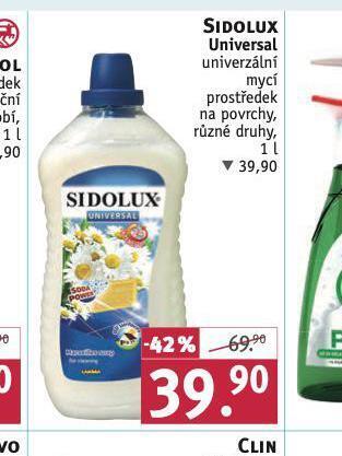 Rossmann Sidolux universal mycí prostředek nabídka