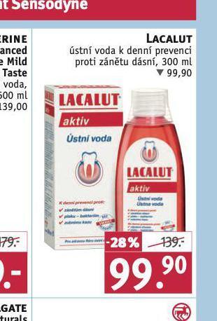 Rossmann Lacalut ústní voda nabídka