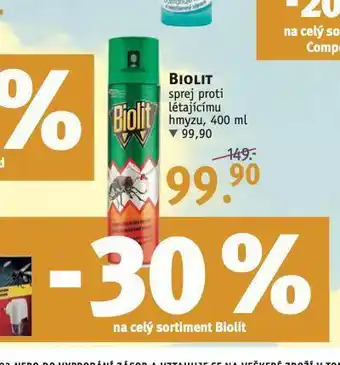 Rossmann Biolit sprej proti létajícímu hmyzu nabídka