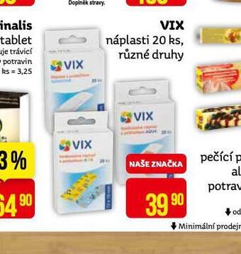 Teta Vix náplasti nabídka