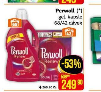 Teta Perwoll gel, kapsle nabídka