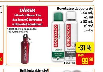 Teta Borotalco deodoranty nabídka