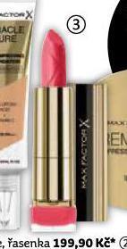 Teta Max factor rtěnka nabídka