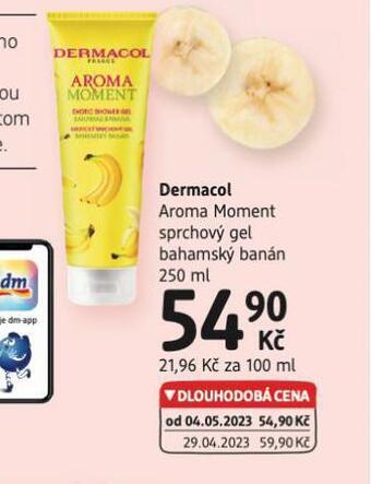 dm drogerie Dermacol sprchový gel nabídka