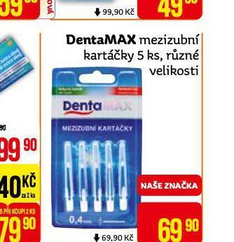 Teta Dentamax mezizubní kartáčky nabídka