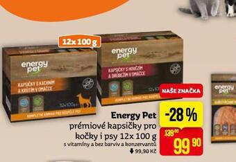 Teta Energy pet prémiové kapsičky pro psy nabídka