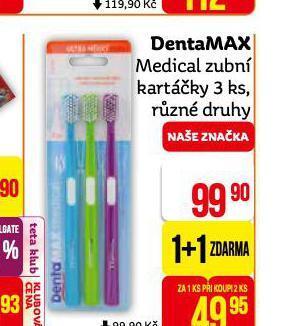 Teta Dentamax medical zubní kartáčky nabídka