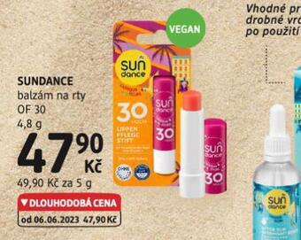 dm drogerie Sundance balzám na rty nabídka