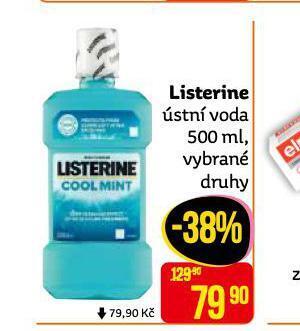 Teta Listerine ústní voda nabídka