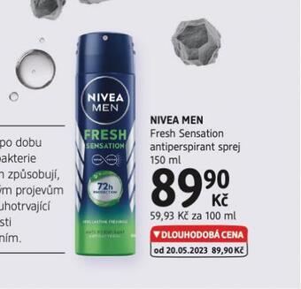 dm drogerie Nivea men antiperspirant nabídka