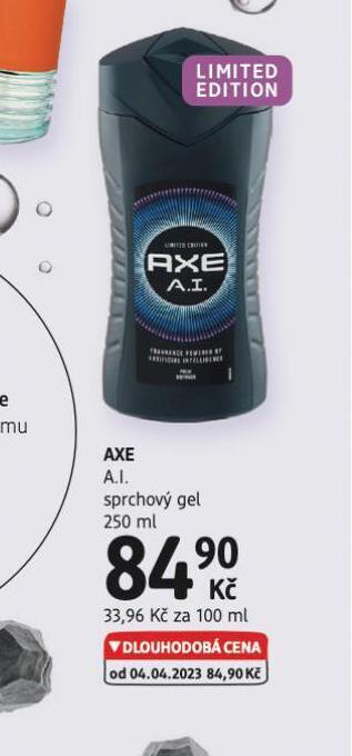 dm drogerie Axe sprchový gel nabídka