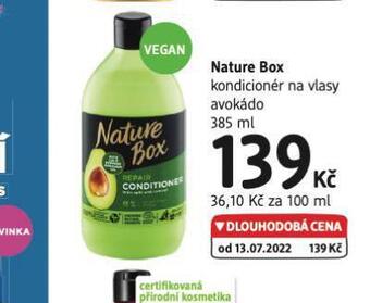 dm drogerie Nature box kondicioner nabídka