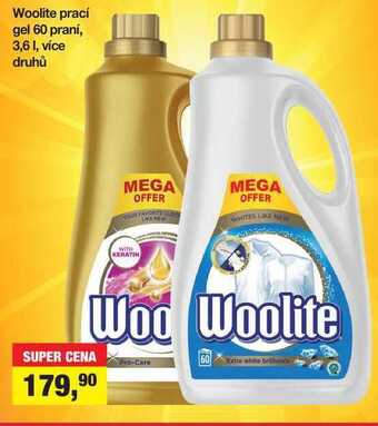 Šlak Woolite prací gel 60 praní, 3,6 l nabídka