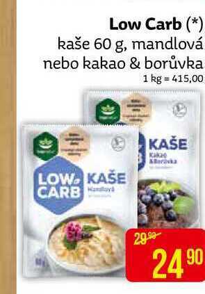 Teta Low carb kaše 60 g nabídka