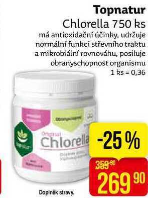Teta Topnatur chlorella 750 ks nabídka