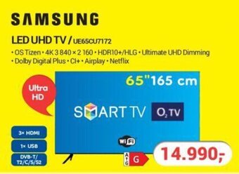 Planeo Elektro SAMSUNG LED UHD TV/UE65CU7172 nabídka