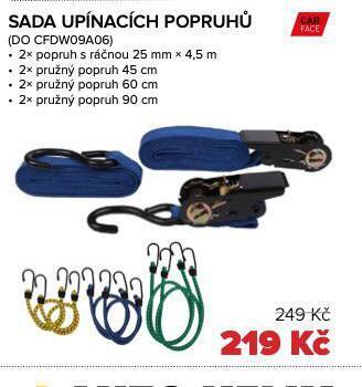 Auto Kelly Sada upínacích popruhů nabídka