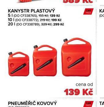 Auto Kelly Kanystr plastový 5l nabídka