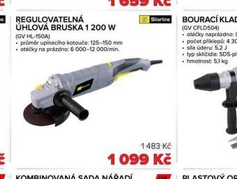 Auto Kelly Regulovatelná úhlová bruska 1200 w nabídka