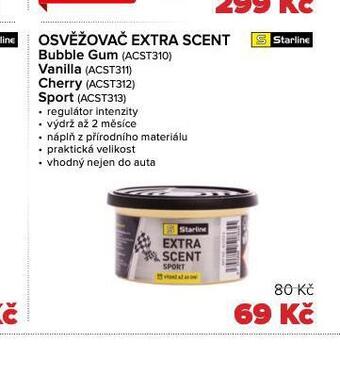 Auto Kelly Osvěžovač extra scent nabídka