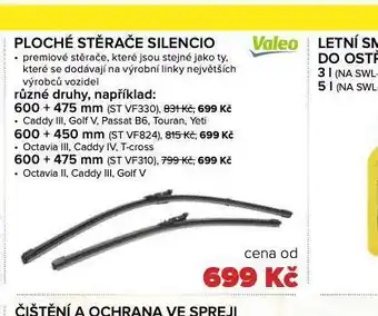 Auto Kelly Ploché stěrače silencio nabídka