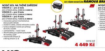 Auto Kelly Nosič kol na tažné zařízení pro 3 kola nabídka