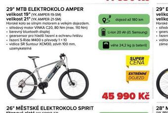 Auto Kelly 29 mtb elektrokolo amper nabídka