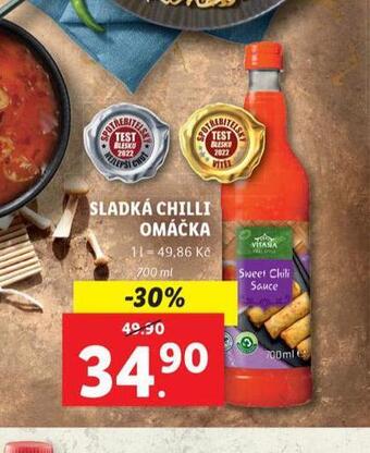 Lidl Sladká chilli omáčka nabídka