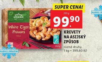 Lidl Krevety na asijský způsob nabídka