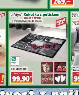 Norma Rohožka s potiskem nabídka