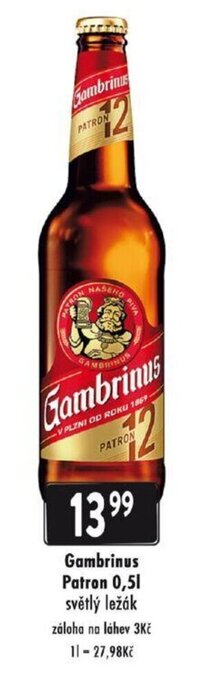 Astur&Qanto Gambrinus Patron 0,5l nabídka