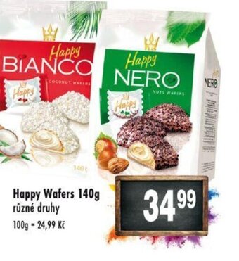 Astur&Qanto Happy Wafers 140g nabídka