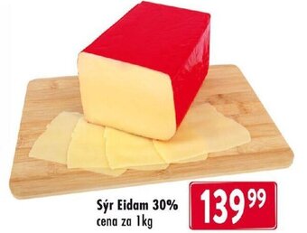 Astur&Qanto Sýr Eidam 30% cena za 1kg nabídka