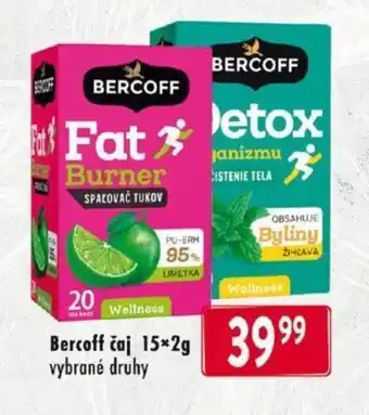 Astur&Qanto Bercoff čaj 15*2g vybrané druhy nabídka