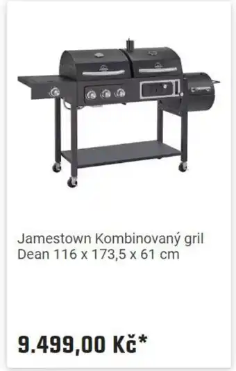 OBI Jamestown Kombinovaný gril Dean 116 x 173,5 x 61 cm nabídka