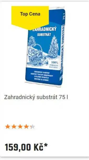 OBI Zahradnický substrát 75 l nabídka