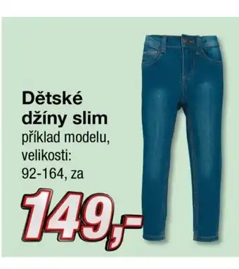 Kik Dětské džíny slim nabídka