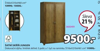 JYSK ŠATNÍ SKŘÍŇ JUNGEN nabídka