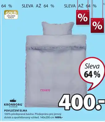 JYSK POVLEČENÍ ELMA nabídka