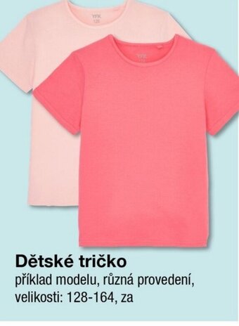 Kik Dětské tričko příklad modelu, různá provedení, velikosti: 128-164, za nabídka