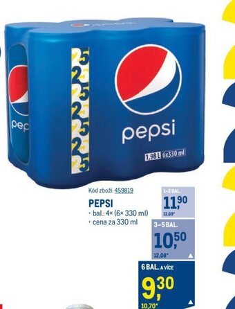 Makro PEPSI nabídka