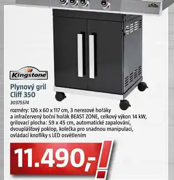 Bauhaus Kingstone Plynový gril nabídka