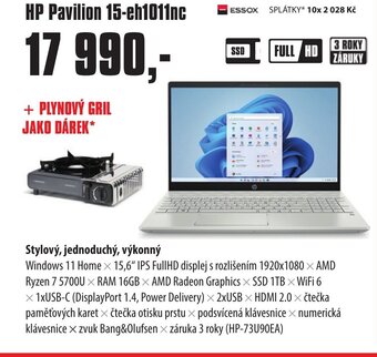 COMFOR HP Pavilion 15-eh1011nc nabídka
