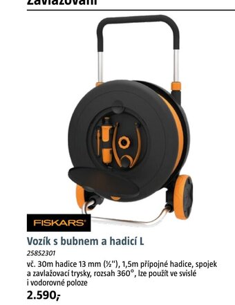Vozík s bubnem a hadicí L