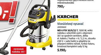 Bauhaus Víceúčelový vysavač nabídka