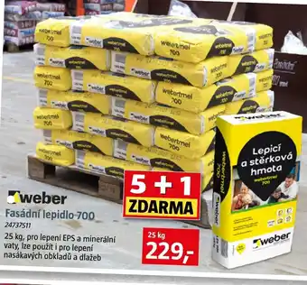 Bauhaus weber Fasádní lepidlo 700 nabídka