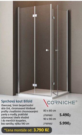 Sprchový kout Bifold