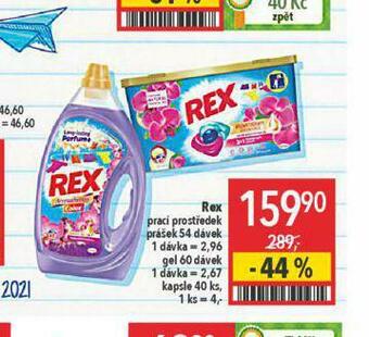 Globus Rex prací prostředek nabídka