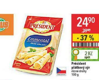 Globus Président sýr nabídka