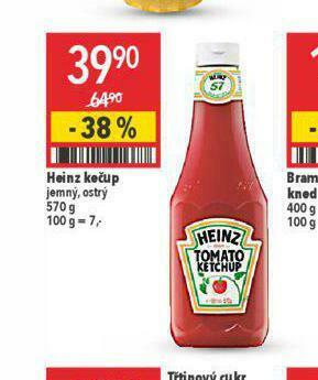 Globus Heinz kečup nabídka